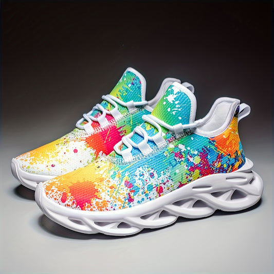 Light Up Paint Splatter Sneakers